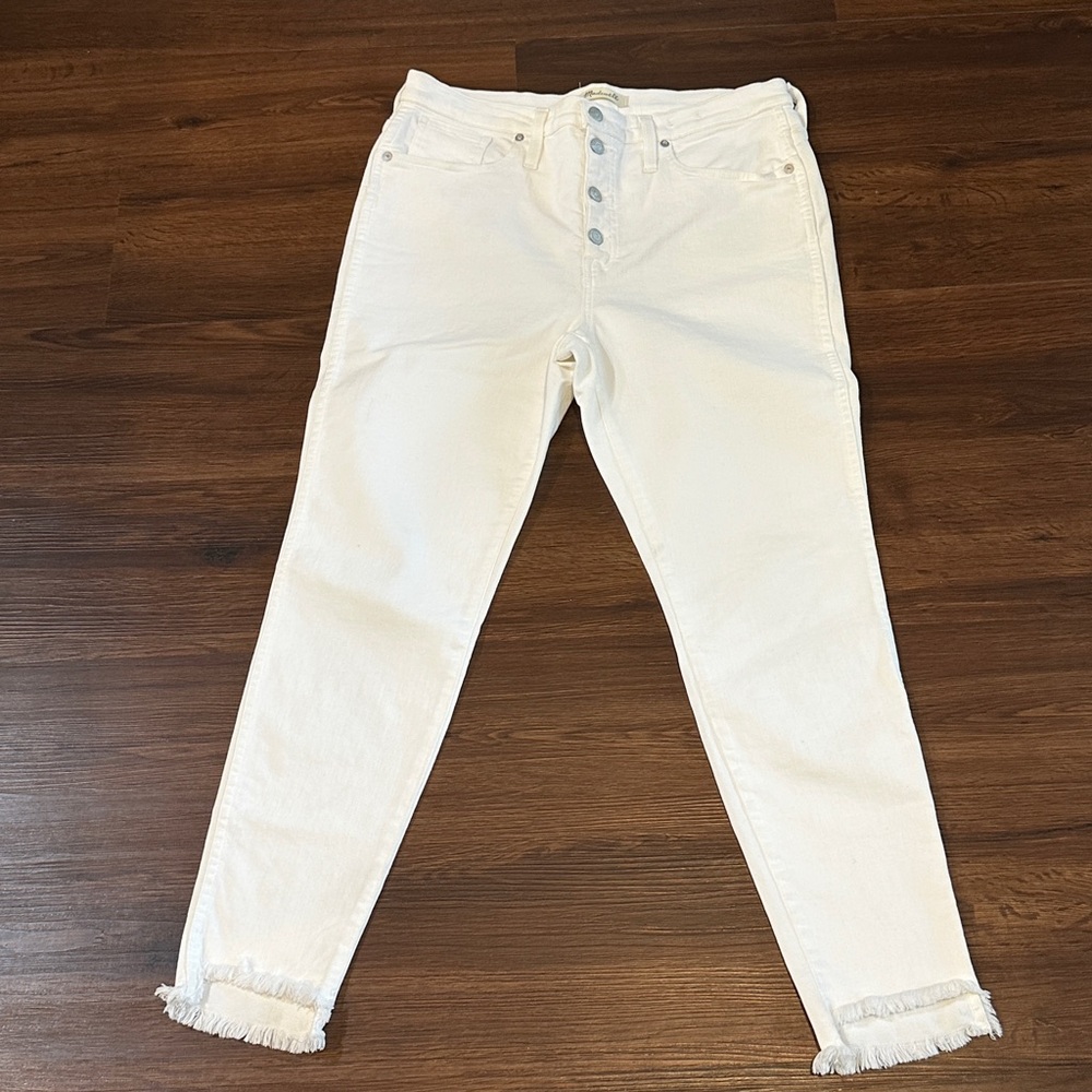 Madewell Women's White Jeans